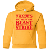 Sweatshirts Gold / YS The Beast Youth Hoodie