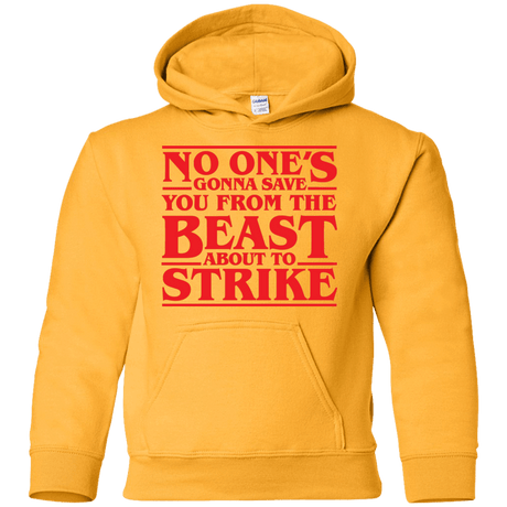 Sweatshirts Gold / YS The Beast Youth Hoodie