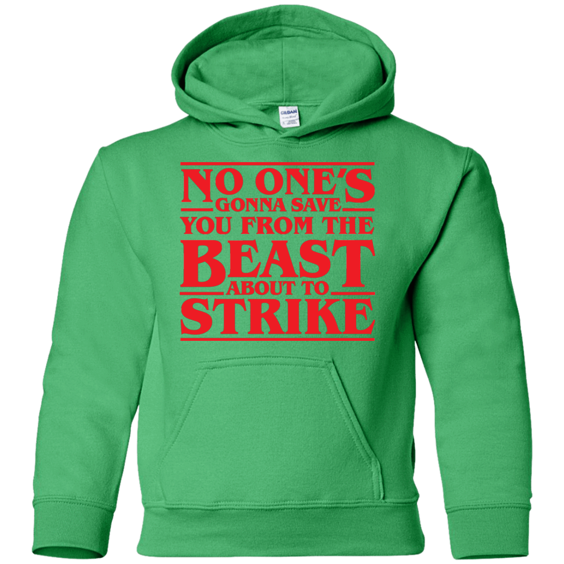 Sweatshirts Irish Green / YS The Beast Youth Hoodie