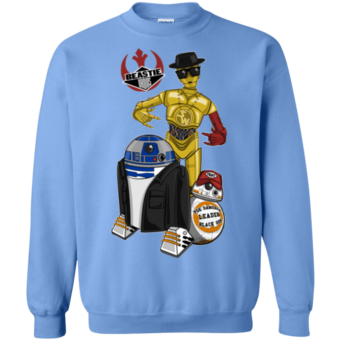 Sweatshirts Carolina Blue / Small The Beastie Droids Crewneck Sweatshirt
