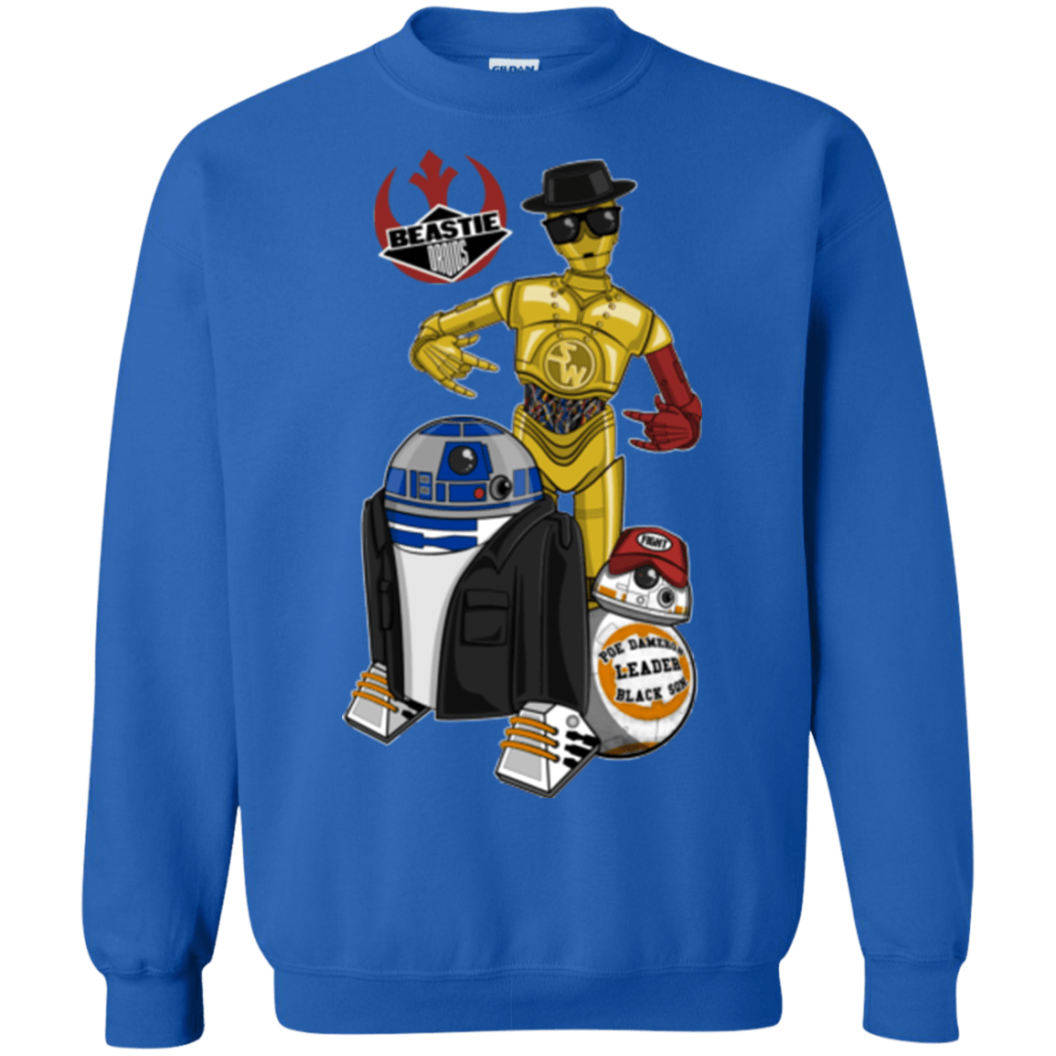 Sweatshirts Royal / Small The Beastie Droids Crewneck Sweatshirt