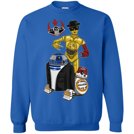 Sweatshirts Royal / Small The Beastie Droids Crewneck Sweatshirt