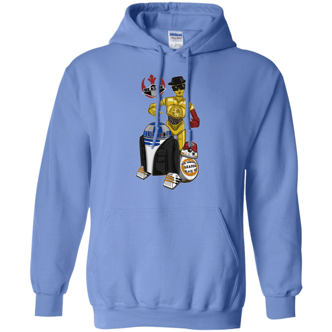 Sweatshirts Carolina Blue / Small The Beastie Droids Pullover Hoodie