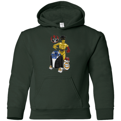 Sweatshirts Forest Green / YS The Beastie Droids Youth Hoodie