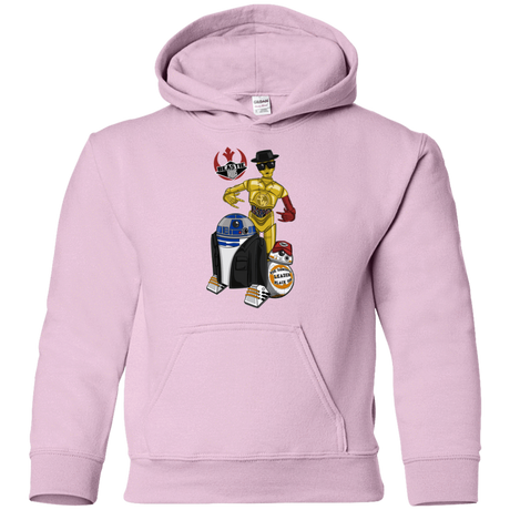 Sweatshirts Light Pink / YS The Beastie Droids Youth Hoodie