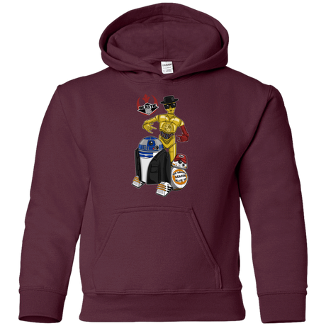 Sweatshirts Maroon / YS The Beastie Droids Youth Hoodie