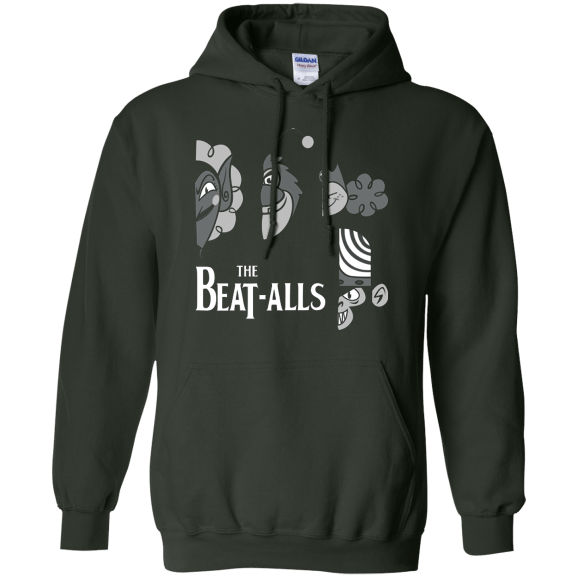 Sweatshirts Forest Green / Small The Beat Alls Pullover Hoodie
