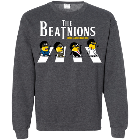 Sweatshirts Dark Heather / Small The Beatnions Crewneck Sweatshirt