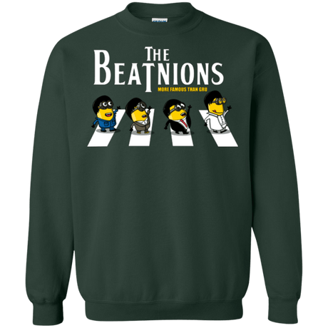 Sweatshirts Forest Green / Small The Beatnions Crewneck Sweatshirt