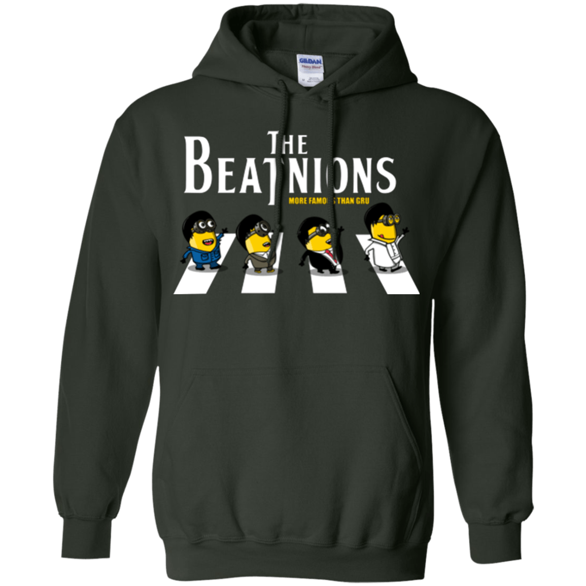 Sweatshirts Forest Green / Small The Beatnions Pullover Hoodie
