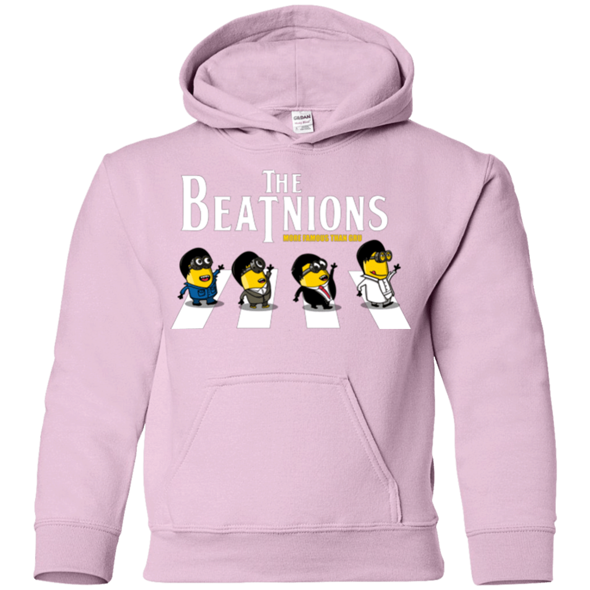 Sweatshirts Light Pink / YS The Beatnions Youth Hoodie