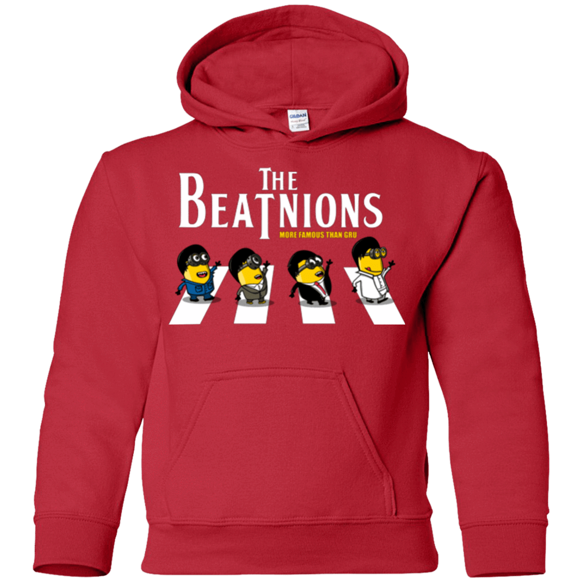 Sweatshirts Red / YS The Beatnions Youth Hoodie