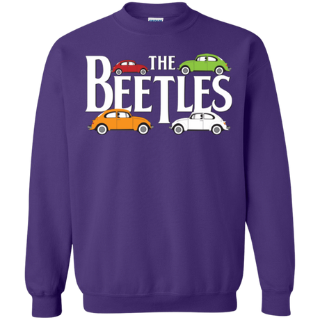 Sweatshirts Purple / Small The Beetles Crewneck Sweatshirt