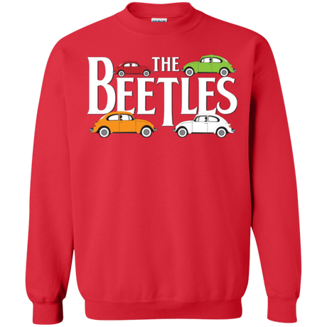 Sweatshirts Red / Small The Beetles Crewneck Sweatshirt