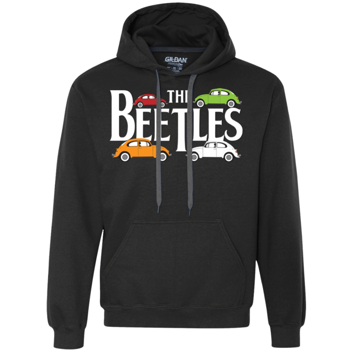Sweatshirts Black / Small The Beetles Premium Fleece Hoodie