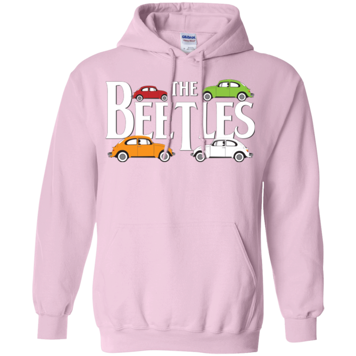 Sweatshirts Light Pink / Small The Beetles Pullover Hoodie