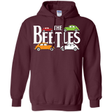 Sweatshirts Maroon / Small The Beetles Pullover Hoodie