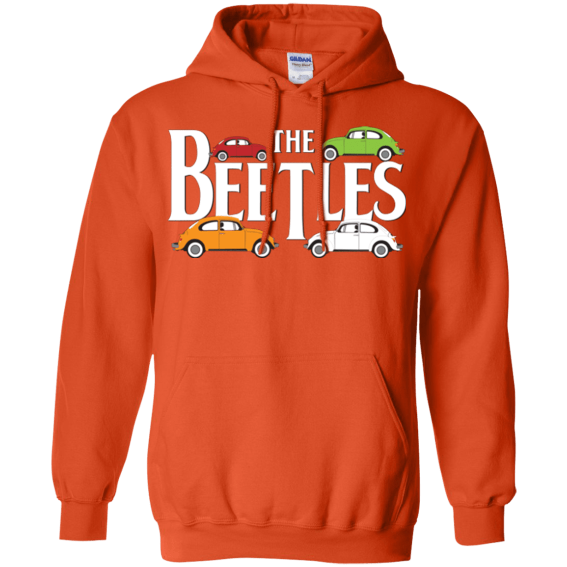Sweatshirts Orange / Small The Beetles Pullover Hoodie