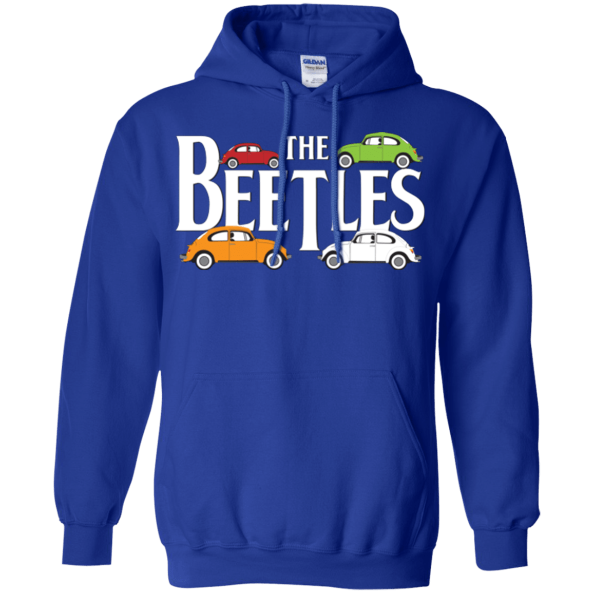 Sweatshirts Royal / Small The Beetles Pullover Hoodie