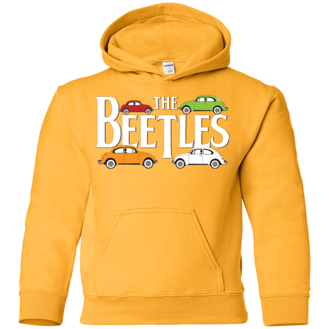 Sweatshirts Gold / YS The Beetles Youth Hoodie