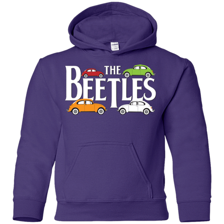 Sweatshirts Purple / YS The Beetles Youth Hoodie