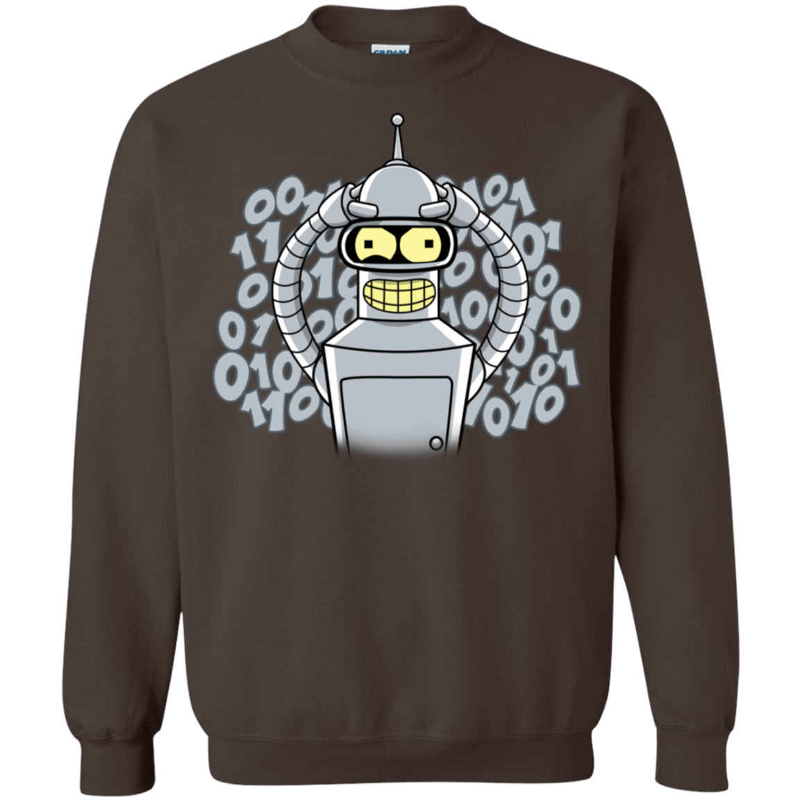 Sweatshirts Dark Chocolate / S The Bender Joke Crewneck Sweatshirt