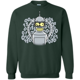 Sweatshirts Forest Green / S The Bender Joke Crewneck Sweatshirt