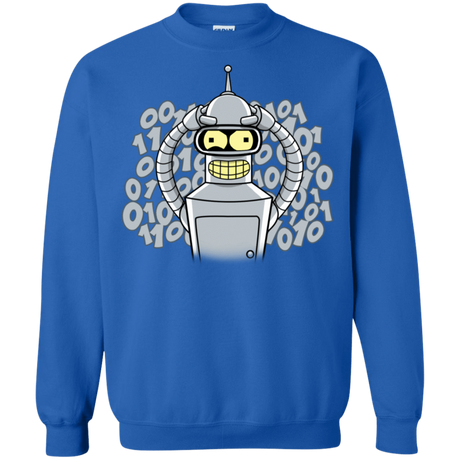 Sweatshirts Royal / S The Bender Joke Crewneck Sweatshirt