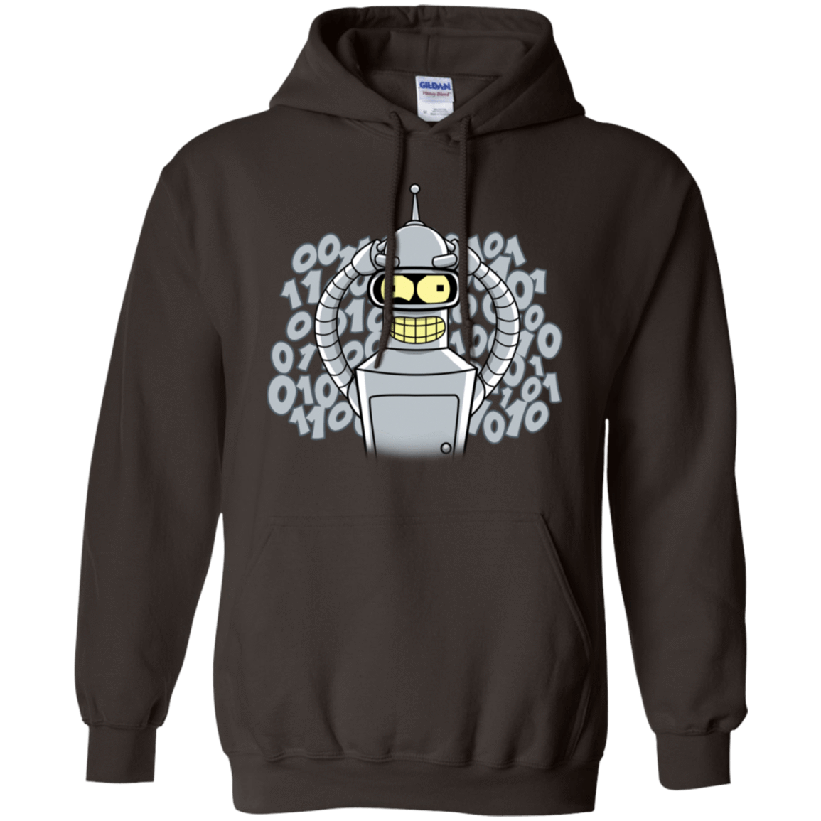 Sweatshirts Dark Chocolate / S The Bender Joke Pullover Hoodie