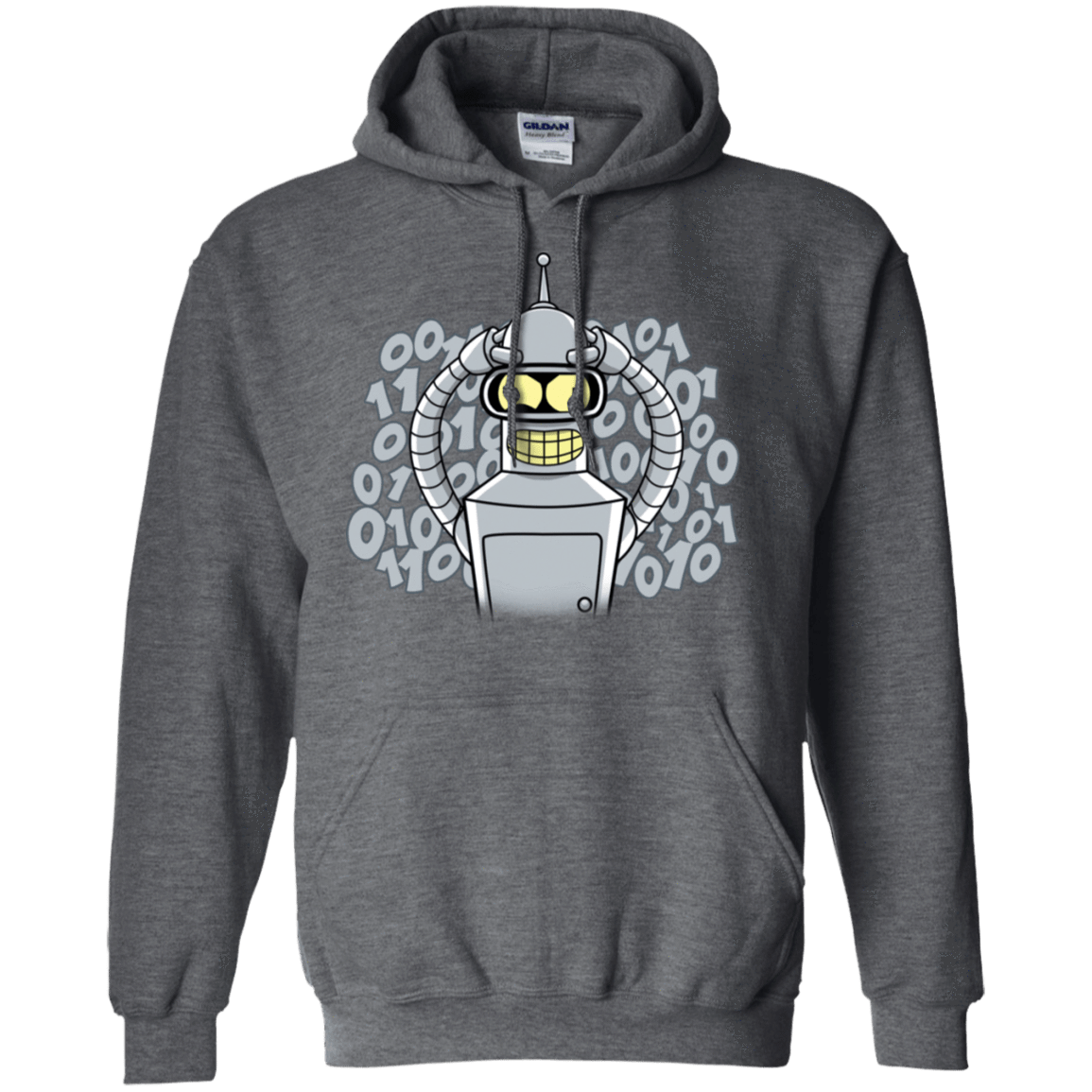 Sweatshirts Dark Heather / S The Bender Joke Pullover Hoodie