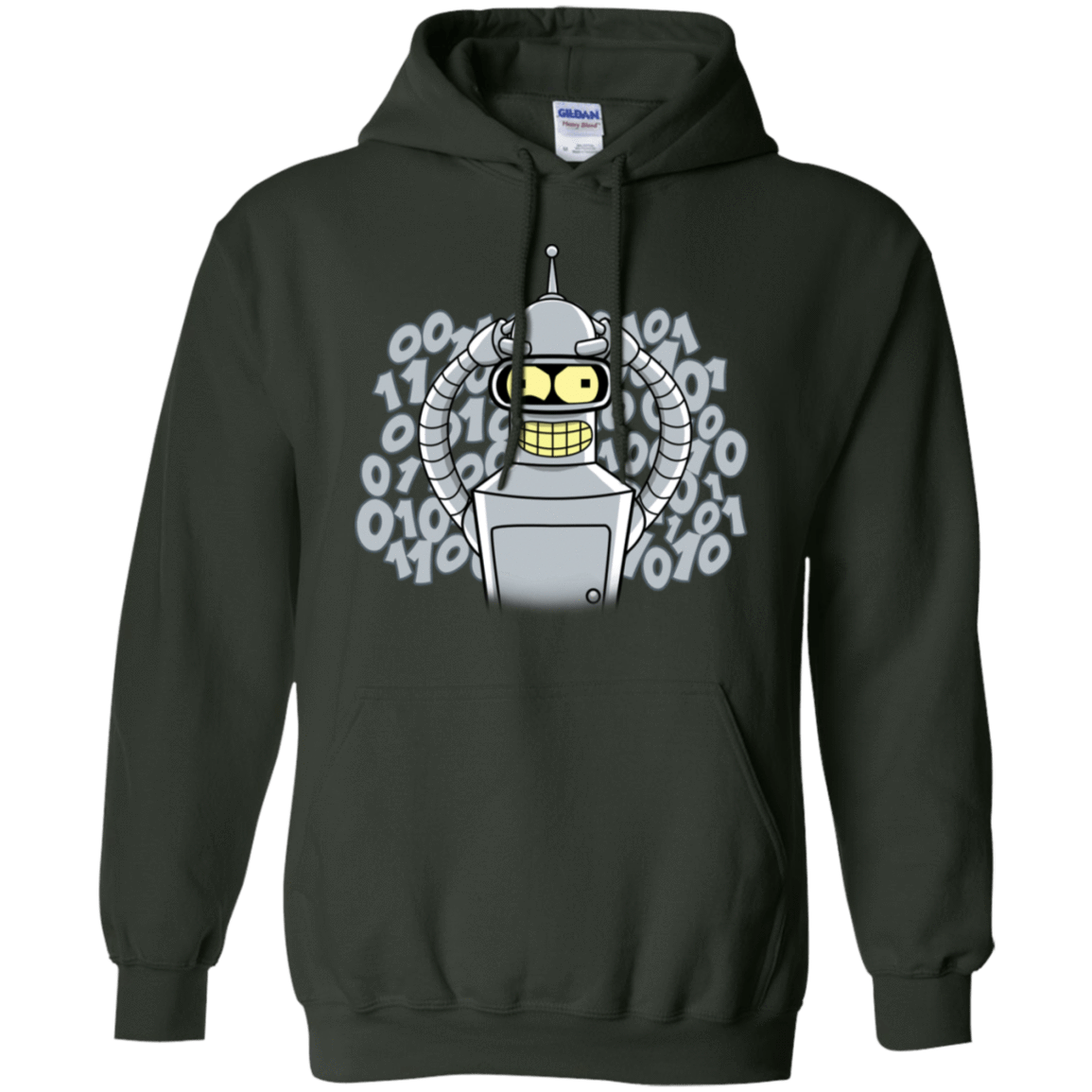 Sweatshirts Forest Green / S The Bender Joke Pullover Hoodie