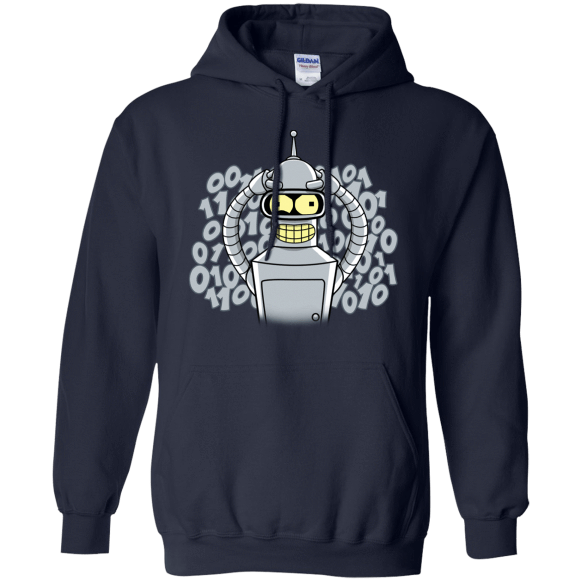 Sweatshirts Navy / S The Bender Joke Pullover Hoodie