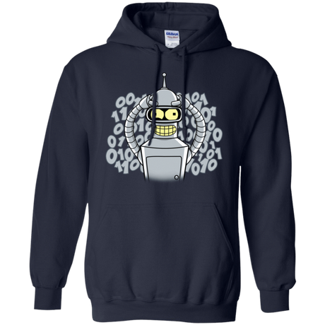 Sweatshirts Navy / S The Bender Joke Pullover Hoodie