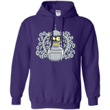 Sweatshirts Purple / S The Bender Joke Pullover Hoodie