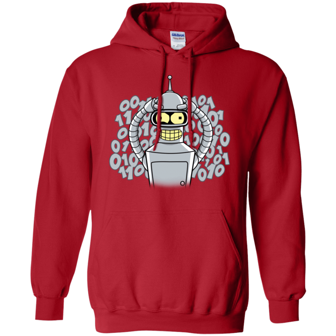 Sweatshirts Red / S The Bender Joke Pullover Hoodie