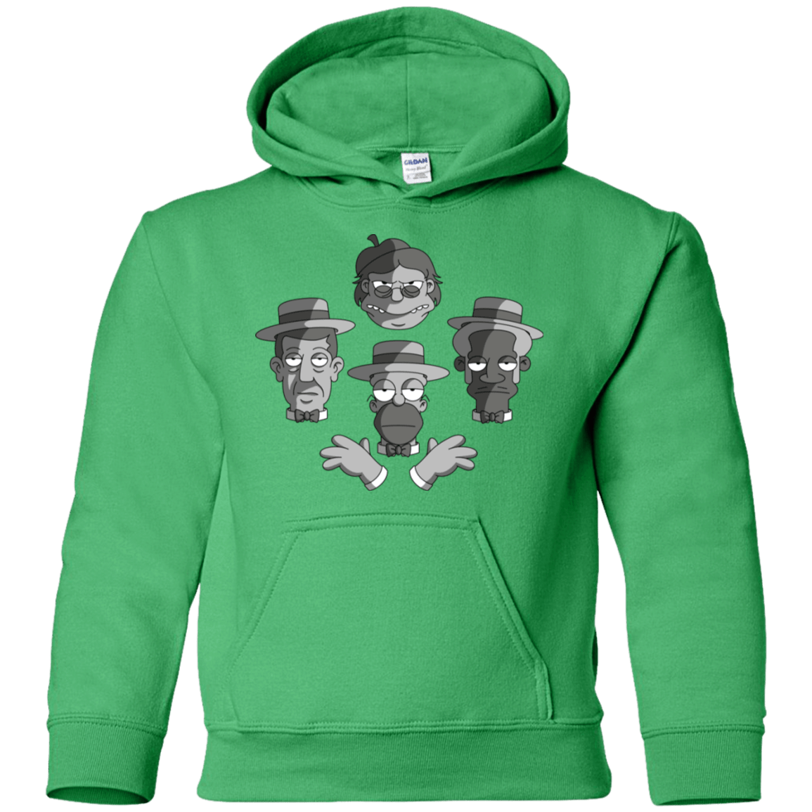 Sweatshirts Irish Green / YS The Besharps Rhapsody Youth Hoodie