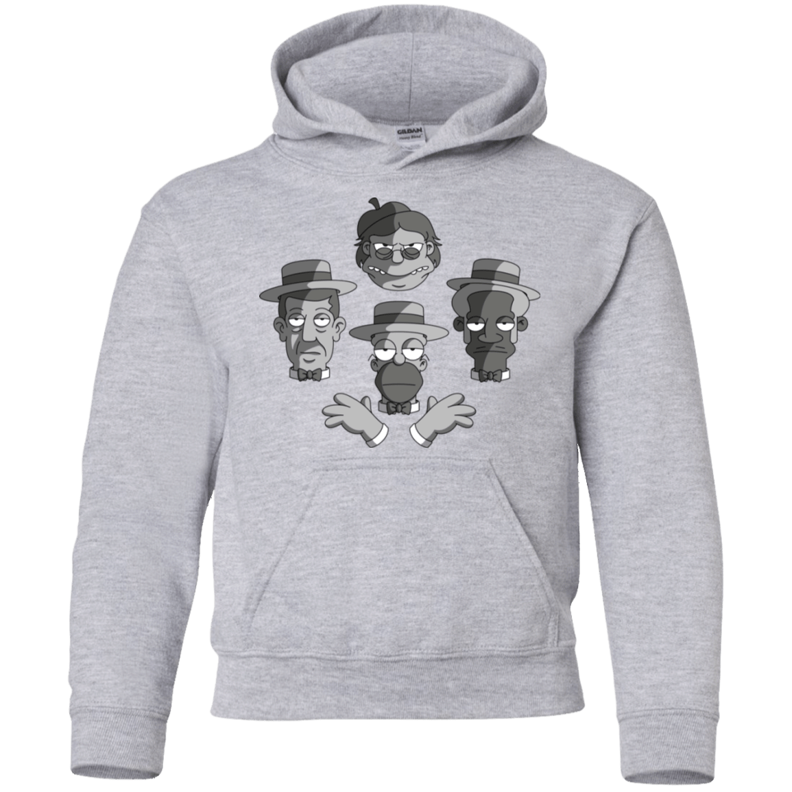 Sweatshirts Sport Grey / YS The Besharps Rhapsody Youth Hoodie