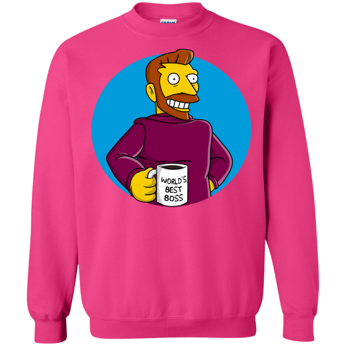 Sweatshirts Heliconia / S The Best Boss Crewneck Sweatshirt