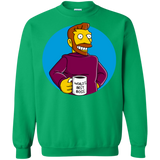 Sweatshirts Irish Green / S The Best Boss Crewneck Sweatshirt
