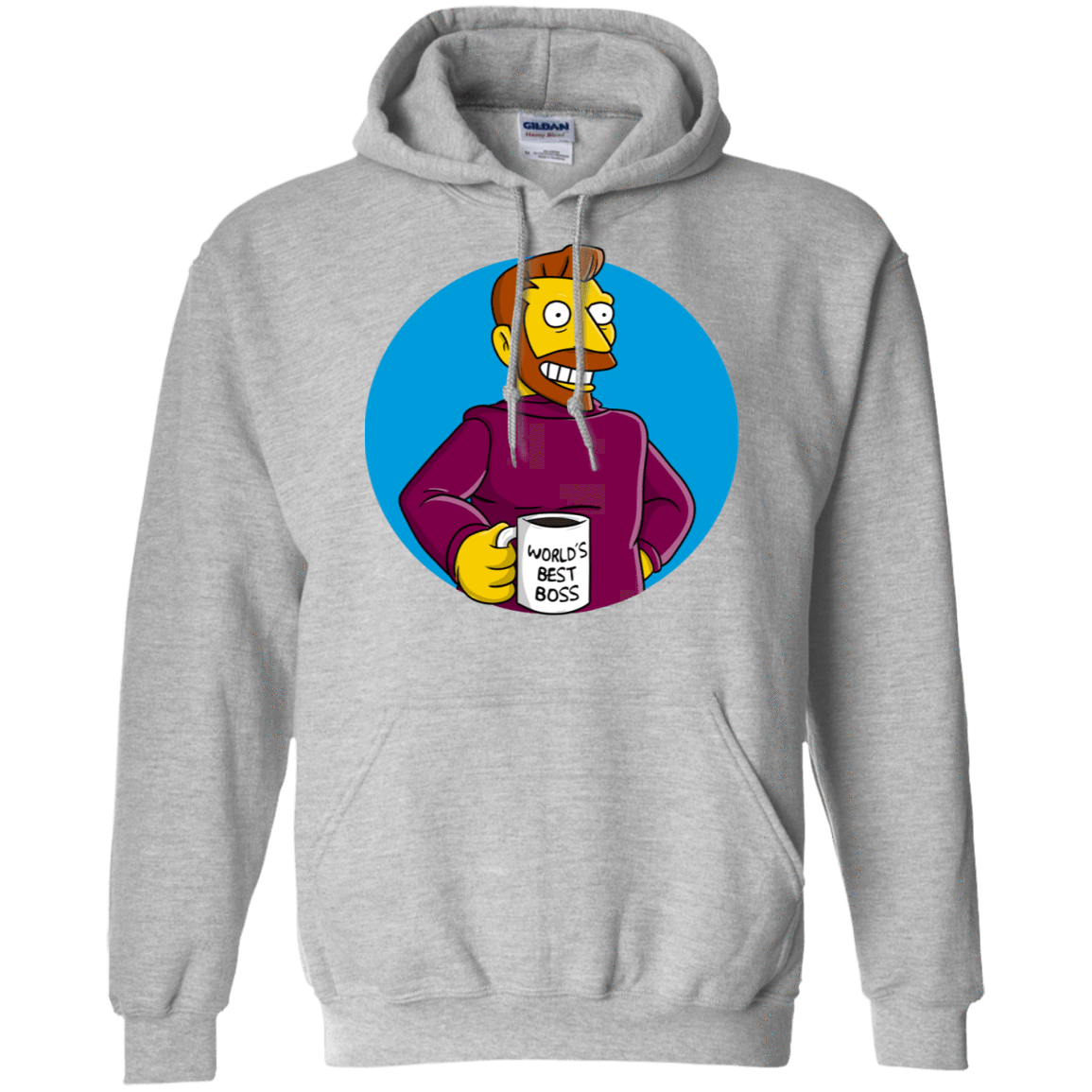 Sweatshirts Sport Grey / S The Best Boss Pullover Hoodie