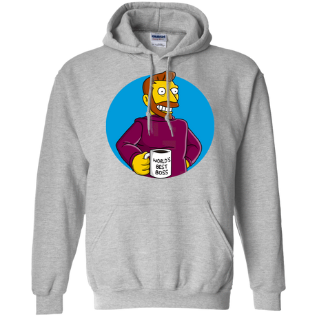 Sweatshirts Sport Grey / S The Best Boss Pullover Hoodie