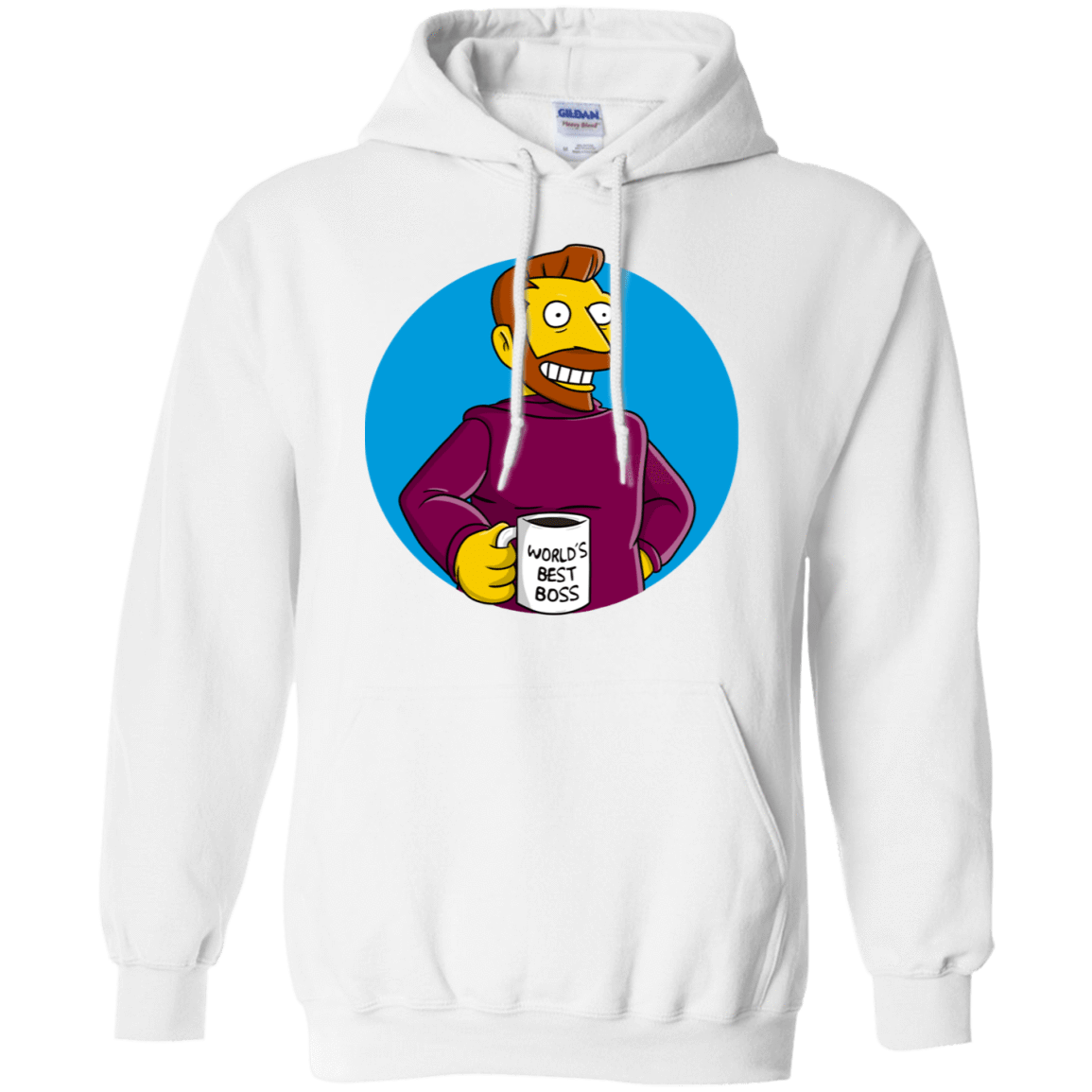 Sweatshirts White / S The Best Boss Pullover Hoodie