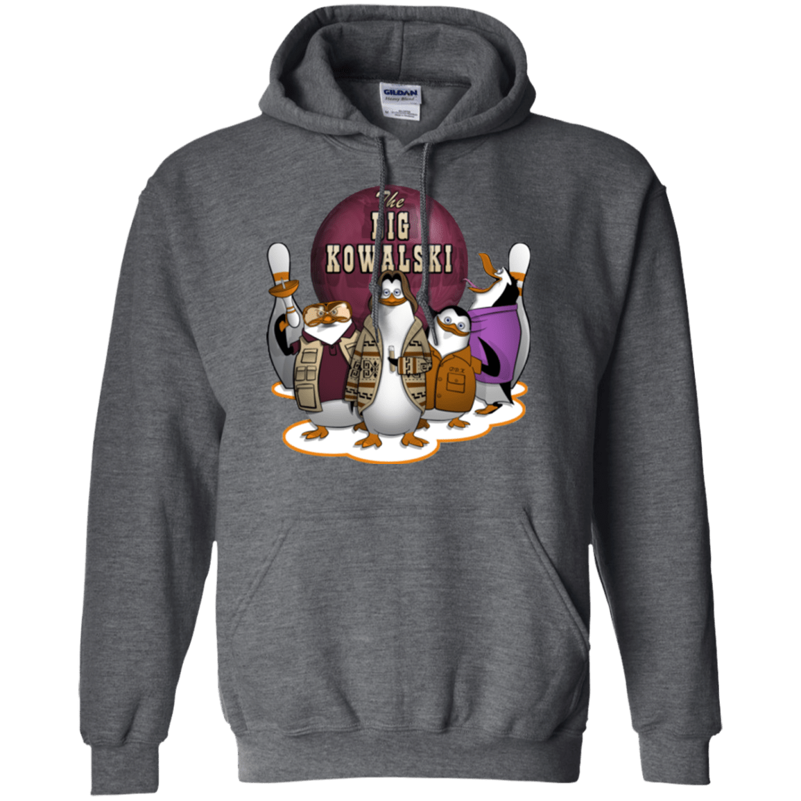 Sweatshirts Dark Heather / Small The Big Kowalski Pullover Hoodie