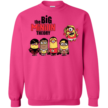 Sweatshirts Heliconia / Small THE BIG MINION THEORY Crewneck Sweatshirt