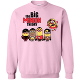 Sweatshirts Light Pink / Small THE BIG MINION THEORY Crewneck Sweatshirt