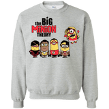 Sweatshirts Sport Grey / Small THE BIG MINION THEORY Crewneck Sweatshirt