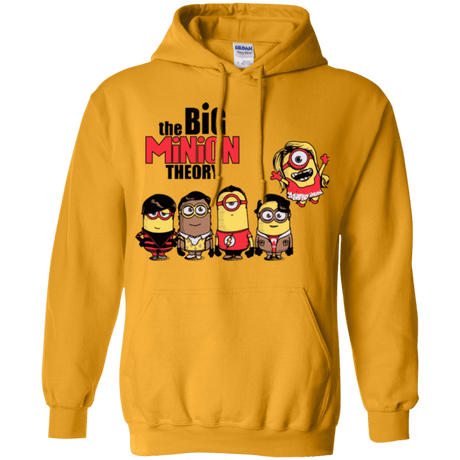 Sweatshirts Gold / Small THE BIG MINION THEORY Pullover Hoodie