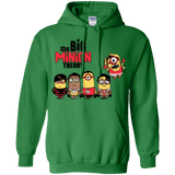 Sweatshirts Irish Green / Small THE BIG MINION THEORY Pullover Hoodie