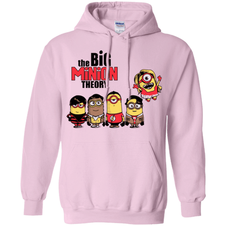 Sweatshirts Light Pink / Small THE BIG MINION THEORY Pullover Hoodie