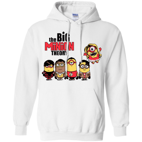 Sweatshirts White / Small THE BIG MINION THEORY Pullover Hoodie